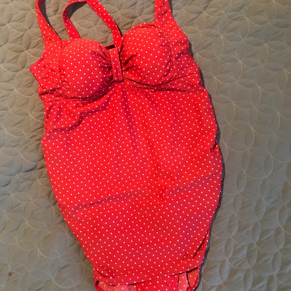 Motherhood maternity one piece swimsuit.